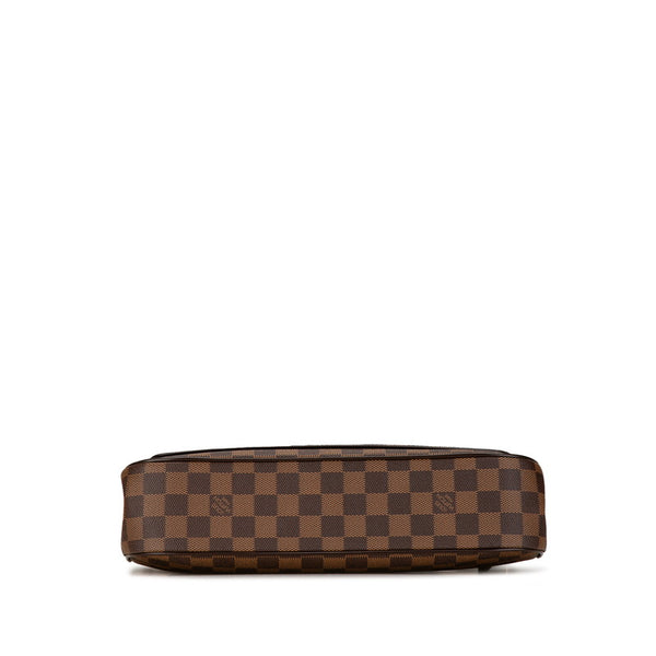 ルイ ヴィトン ダミエ オーバーニュ ショルダーバッグ N51129 ブラウン PVC レザー レディース LOUIS VUITTON 【中古】