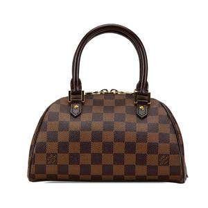 ルイ ヴィトン ダミエ リベラミニ ハンドバッグ N41436 ブラウン PVC レザー レディース LOUIS VUITTON 【中古】