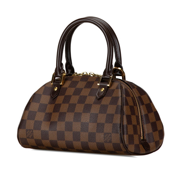 ルイ ヴィトン ダミエ リベラミニ ハンドバッグ N41436 ブラウン PVC レザー レディース LOUIS VUITTON 【中古】