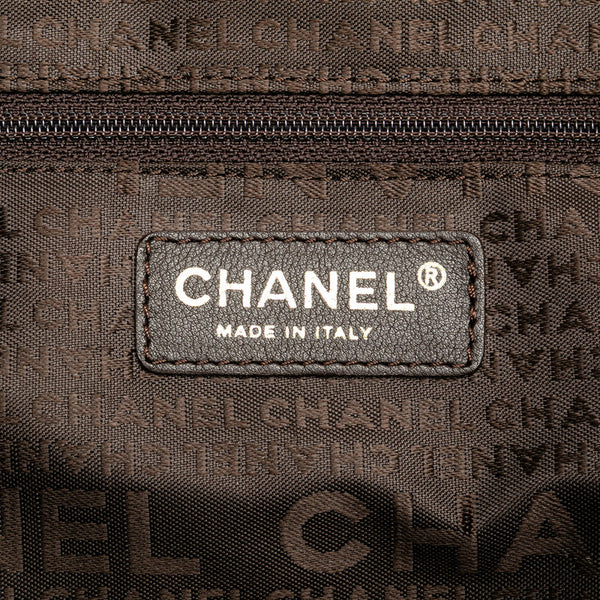 シャネル ココマーク トートバッグ ショルダーバッグ ブラウン キャビアスキン レディース CHANEL 【中古】