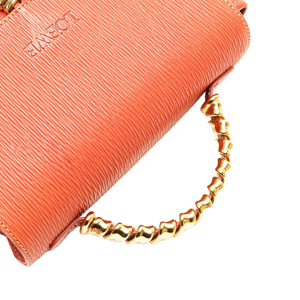 ロエベ ベラスケス ハンドバッグ ショルダーバッグ 2WAY レッド レザー レディース LOEWE 【中古】
