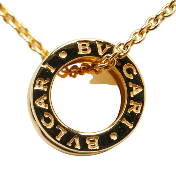 ブルガリ ビーゼロワン ネックレス K18 ゴールド レディース BVLGARI 【中古】