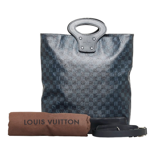 ルイ ヴィトン ダミエ コバルト トートNS ハンドバッグ ショルダーバッグ 2WAY N51100 ネイビー PVC レザー レディース LOUIS VUITTON 【中古】