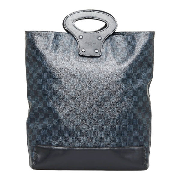 ルイ ヴィトン ダミエ コバルト トートNS ハンドバッグ ショルダーバッグ 2WAY N51100 ネイビー PVC レザー レディース LOUIS VUITTON 【中古】