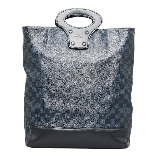 ルイ ヴィトン ダミエ コバルト トートNS ハンドバッグ ショルダーバッグ 2WAY N51100 ネイビー PVC レザー レディース LOUIS VUITTON 【中古】