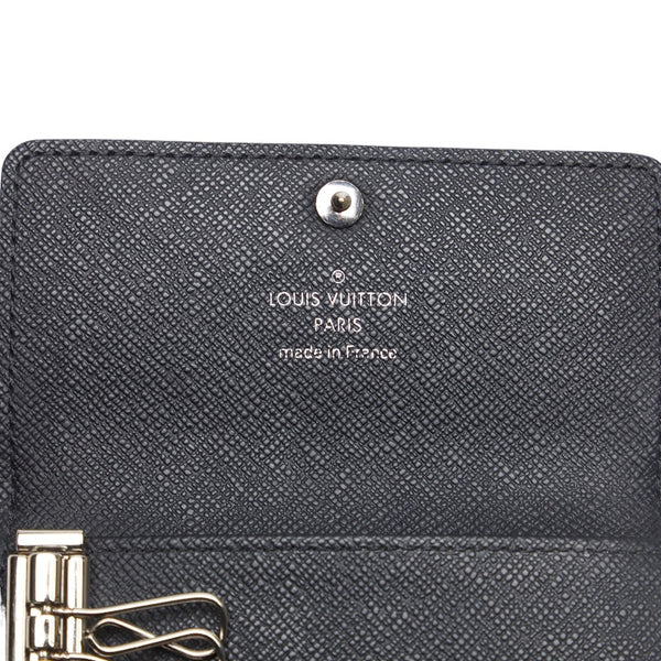 ルイ ヴィトン ダミエ グラフィット ミュルティクレ6 キーケース N62662 ブラック PVC レザー レディース LOUIS VUITTON 【中古】