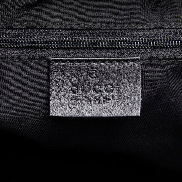 グッチ アビー ショルダーバッグ 189835 ブラック レザー レディース GUCCI 【中古】