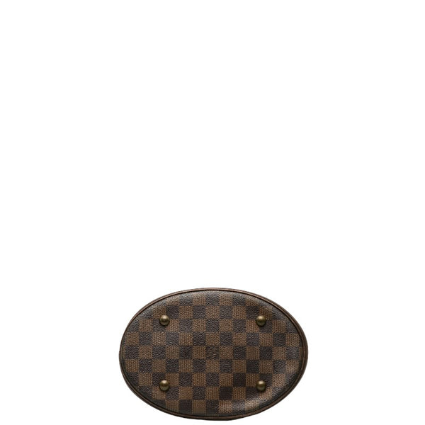 ルイ ヴィトン ダミエ マレ トートバッグ バケツ N42240 エベヌ ブラウン PVC レザー レディース LOUIS VUITTON 【中古】