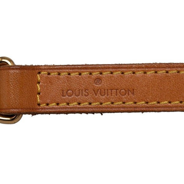 ルイ ヴィトン ショルダー ストラップ ブラウン レザー レディース LOUIS VUITTON 【中古】