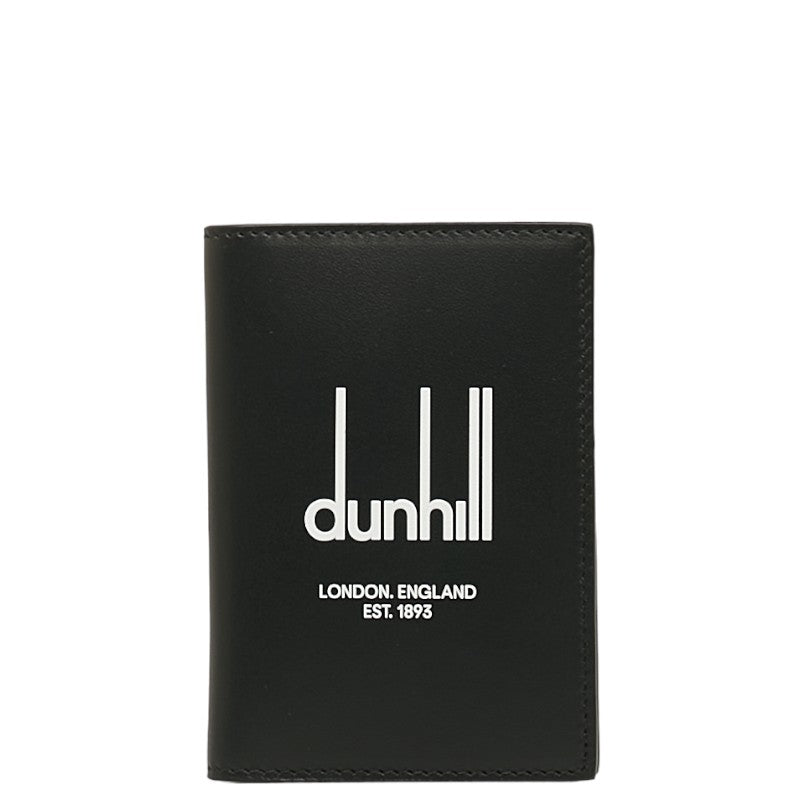 ダンヒル レガシー ロゴ カードケース 名刺入れ  R2470DP ブラック レザー メンズ Dunhill 【中古】