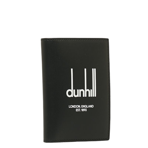 ダンヒル レガシー ロゴ カードケース 名刺入れ  R2470DP ブラック レザー メンズ Dunhill 【中古】