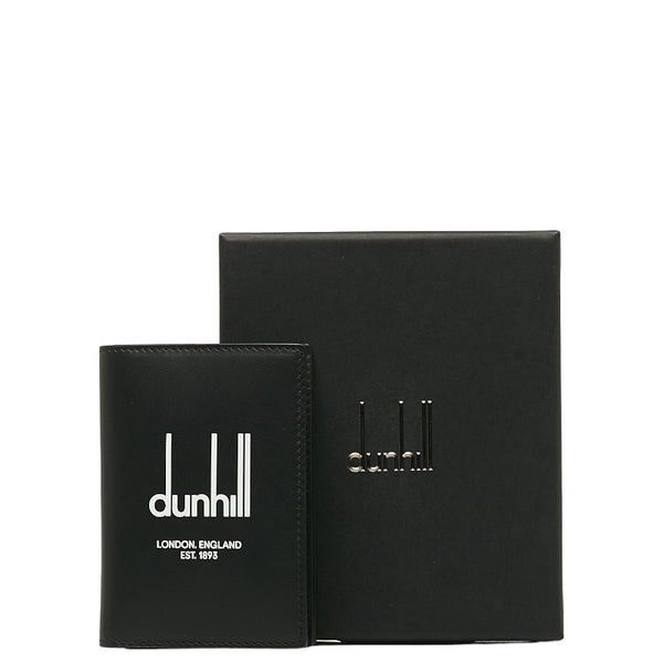 ダンヒル レガシー ロゴ カードケース 名刺入れ  R2470DP ブラック レザー メンズ Dunhill 【中古】