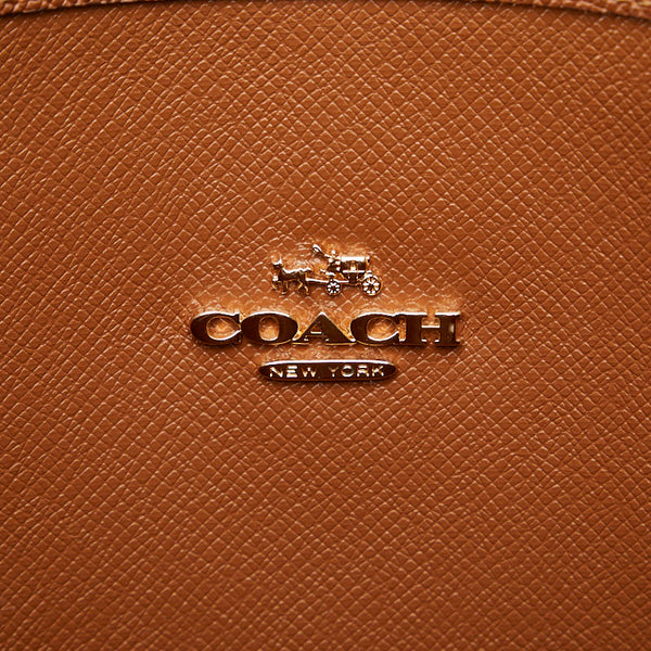 コーチ シグネチャー リバーシブル トートバッグ F36658 ベージュ ブラウン PVC レディース COACH 【中古】