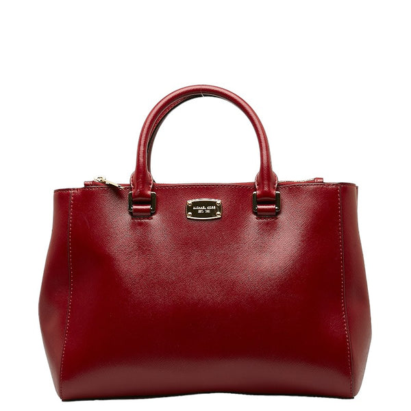 マイケルコース ハンドバッグ レッド レザー レディース Michael Kors 【中古】