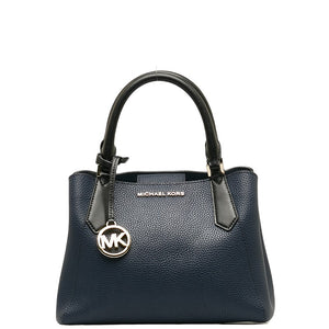 マイケルコース ハンドバッグ ショルダーバッグ 2WAY 35S0GKFS1T ネイビー レザー レディース Michael Kors 【中古】