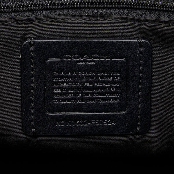 コーチ シエラ サッチェル ハンドバッグ F57524 ブラック レザー レディース COACH 【中古】