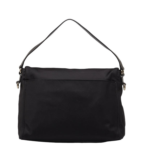 ケイトスペード ショルダーバッグ ハンドバッグ 2WAY WKRU4215 ブラック ナイロン レザー レディース Kate Spade 【中古】