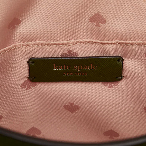 ケイトスペード ハンドバッグ ショルダーバッグ 2WAY グリーン レザー レディース Kate Spade 【中古】