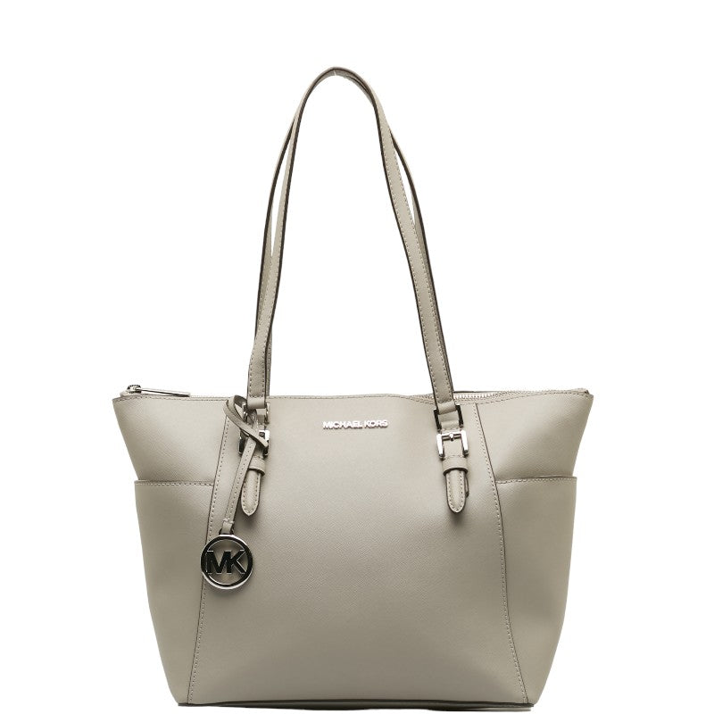 マイケルコース トートバッグ ハンドバッグ グレー レザー レディース Michael Kors 【中古】