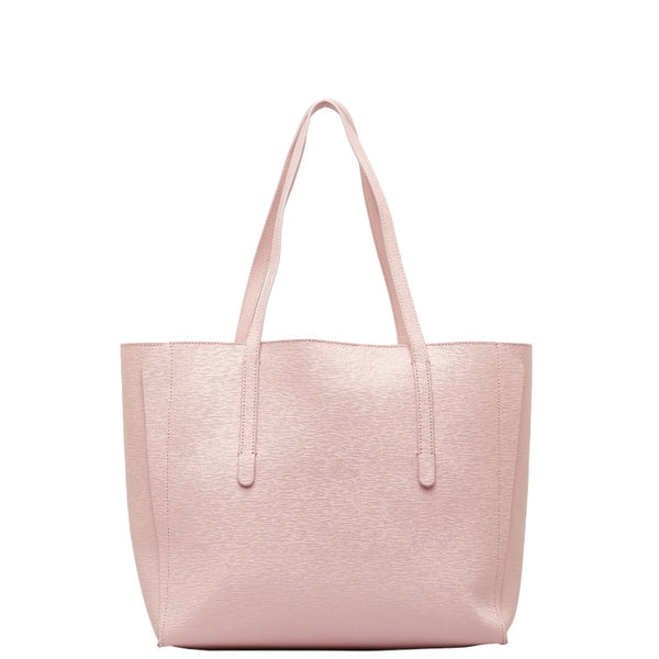 フルラ ロゴ トートバッグ ショルダーバッグ ピンク レザー レディース Furla 【中古】