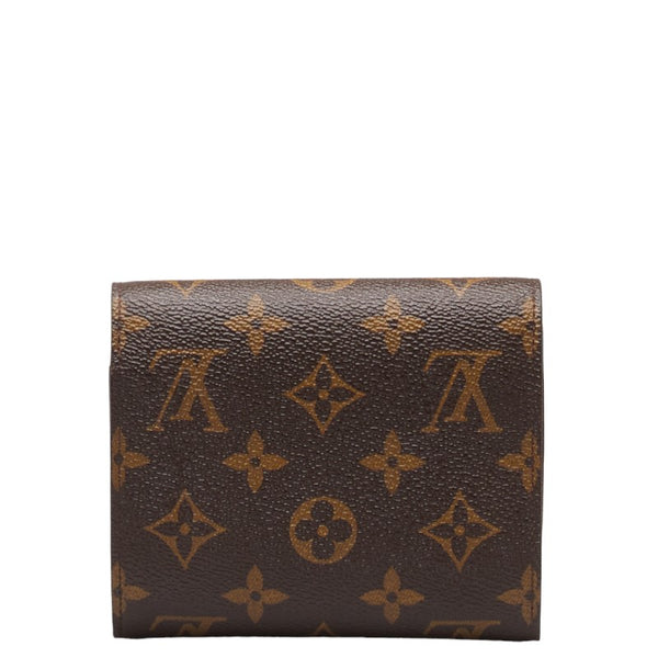 ルイ ヴィトン モノグラム ポルトフォイユ ジョイ 二つ折り財布 M60211 ブラウン PVC レザー レディース LOUIS VUITTON 【中古】