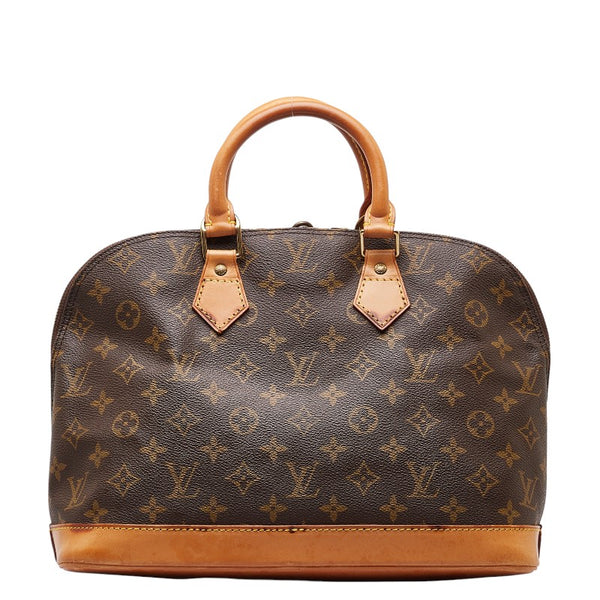 ルイ ヴィトン モノグラム アルマPM ハンドバッグ M51130 ブラウン PVC レザー レディース LOUIS VUITTON 【中古】