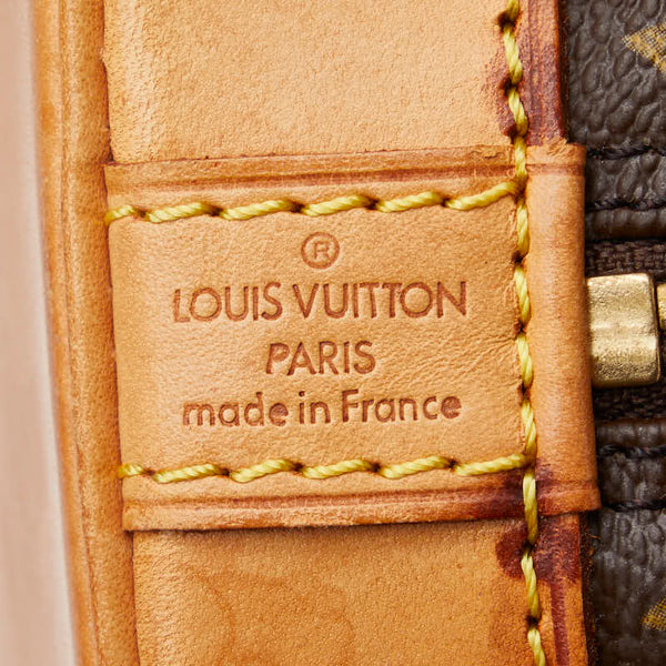 ルイ ヴィトン モノグラム アルマPM ハンドバッグ M51130 ブラウン PVC レザー レディース LOUIS VUITTON 【中古】