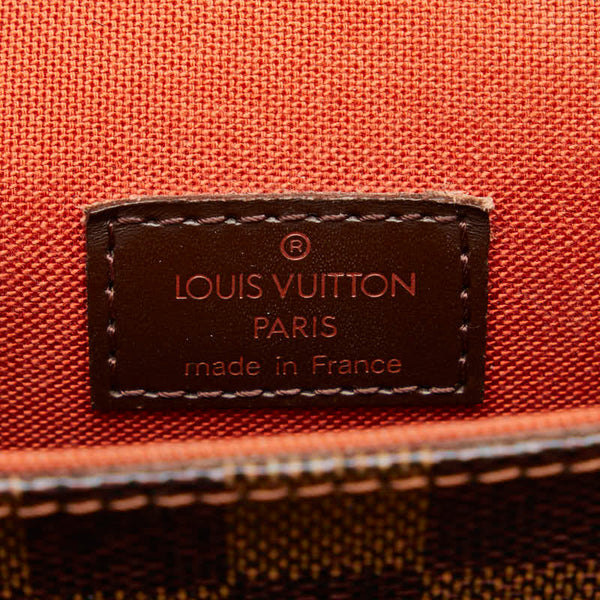 ルイ ヴィトン ダミエ ポートベロー ショルダーバッグ N45271 ブラウン PVC レザー レディース LOUIS VUITTON 【中古】