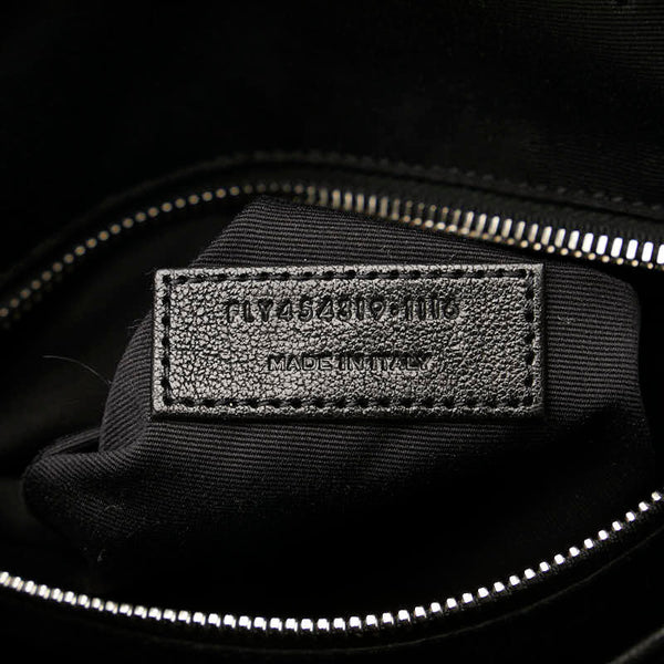 サンローラン シティ カリフォルニア リュック バックパック 454319 ブラック マルチカラー レザー レディース SAINT LAURENT 【中古】