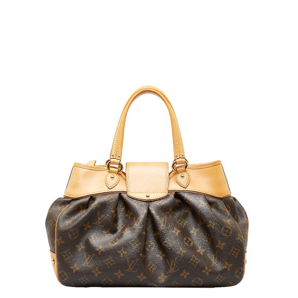 ルイ ヴィトン モノグラム ボエシPM トートバッグ M45715 ブラウン PVC レザー レディース LOUIS VUITTON 【中古】