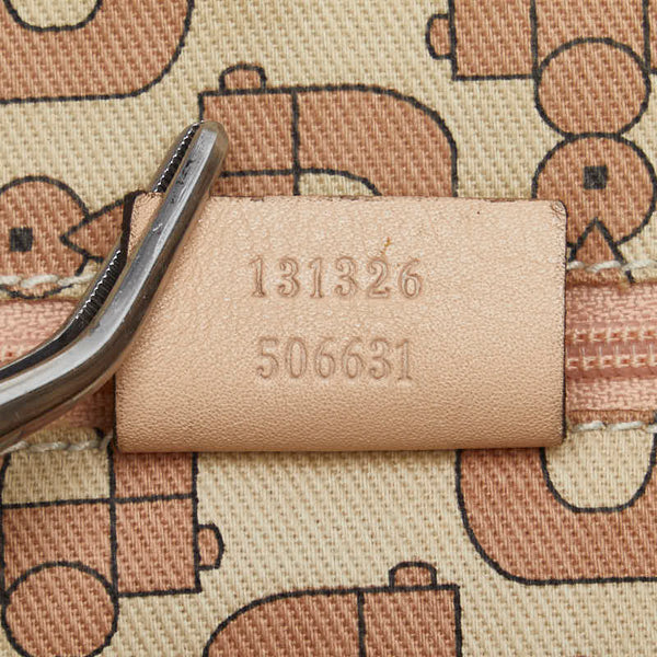 グッチ グッチシマ アビー 斜め掛け ショルダーバッグ 131326 ベージュ レザー レディース GUCCI 【中古】