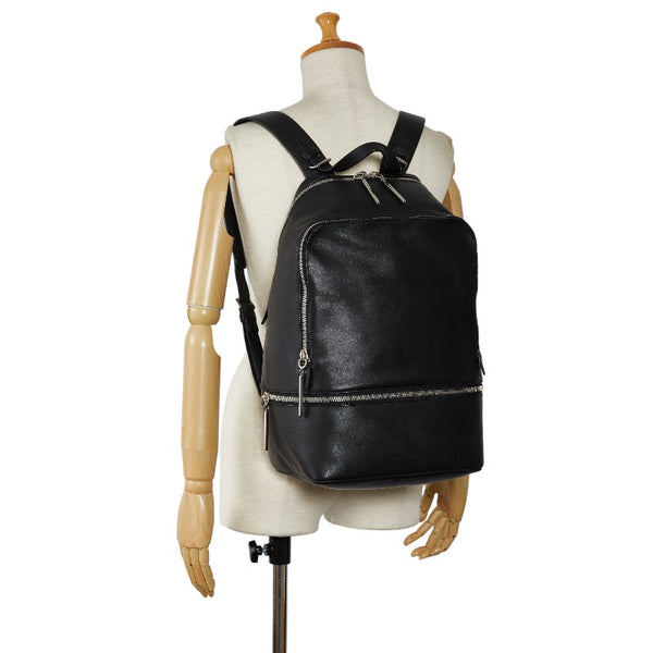 3.1フィリップリム アワー ジップアラウンド リュック バックパック 0426NPO ブラック レザー レディース 3.1 Phillip Lim 【中古】