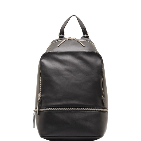 3.1フィリップリム アワー ジップアラウンド リュック バックパック 0426NPO ブラック レザー レディース 3.1 Phillip Lim 【中古】