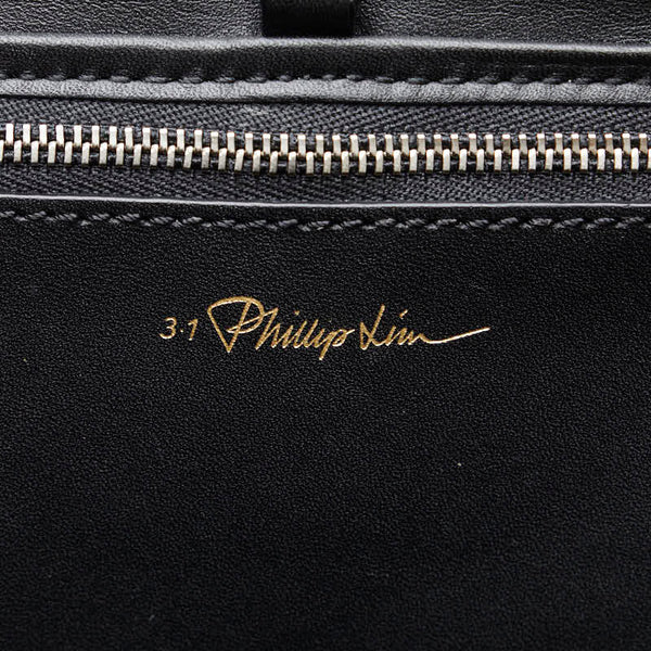 3.1フィリップリム アワー ジップアラウンド リュック バックパック 0426NPO ブラック レザー レディース 3.1 Phillip Lim 【中古】