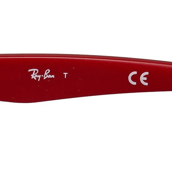 レイバン ウェリントン 伊達眼鏡 メガネ サングラス RB5331-D 5503 ブラック クリア プラスチック メンズ Ray-Ban 【中古】