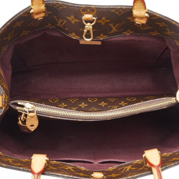 ルイ ヴィトン モノグラム モンテーニュGM ハンドバッグ ショルダーバッグ 2WAY M41067 ブラウン PVC レザー レディース LOUIS VUITTON 【中古】