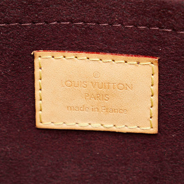 ルイ ヴィトン モノグラム モンテーニュGM ハンドバッグ ショルダーバッグ 2WAY M41067 ブラウン PVC レザー レディース LOUIS VUITTON 【中古】