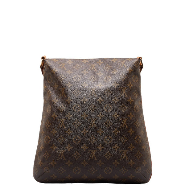 ルイ ヴィトン モノグラム ミュゼット ショルダーバッグ M51256 ブラウン PVC レザー レディース LOUIS VUITTON 【中古】