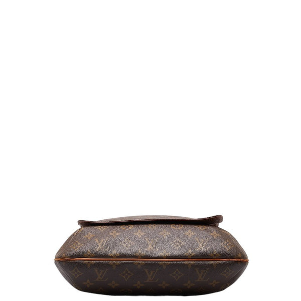 ルイ ヴィトン モノグラム ミュゼット ショルダーバッグ M51256 ブラウン PVC レザー レディース LOUIS VUITTON 【中古】