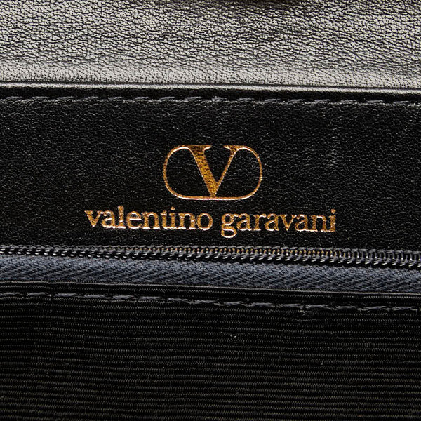 ヴァレンチノ キルティング クラッチバッグ ショルダーバッグ 2WAY ブラック レザー レディース Valentino 【中古】