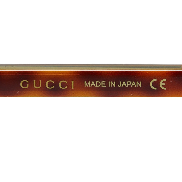 グッチ サングラス GG0382S ブラウン ブルー プラスチック メンズ GUCCI 【中古】