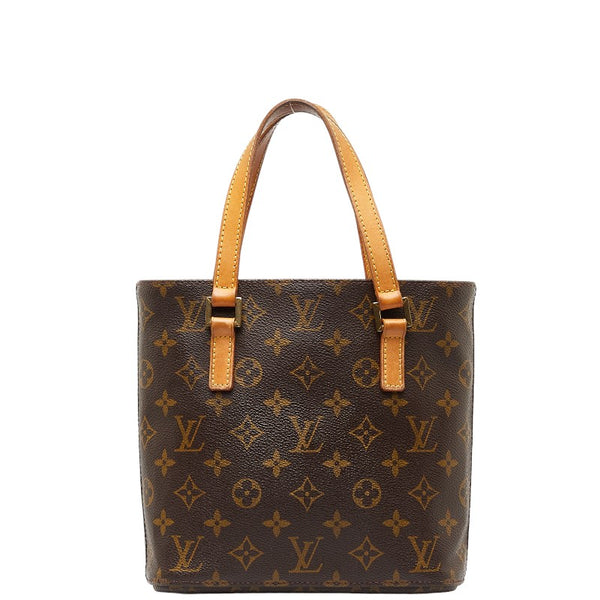 ルイ ヴィトン モノグラム ヴァヴァンPM  ハンドバッグ M51172 ブラウン PVC レザー レディース LOUIS VUITTON 【中古】