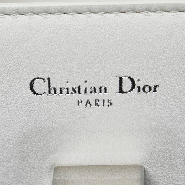 ディオール ディオールエヴァー ハンドバッグ ショルダーバッグ 2WAY ホワイト レザー レディース Dior 【中古】