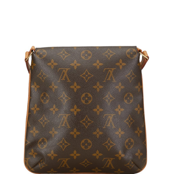 ルイ ヴィトン モノグラム ミュゼットサルサ ショート ショルダーバッグ M51258 ブラウン PVC レザー レディース LOUIS VUITTON 【中古】