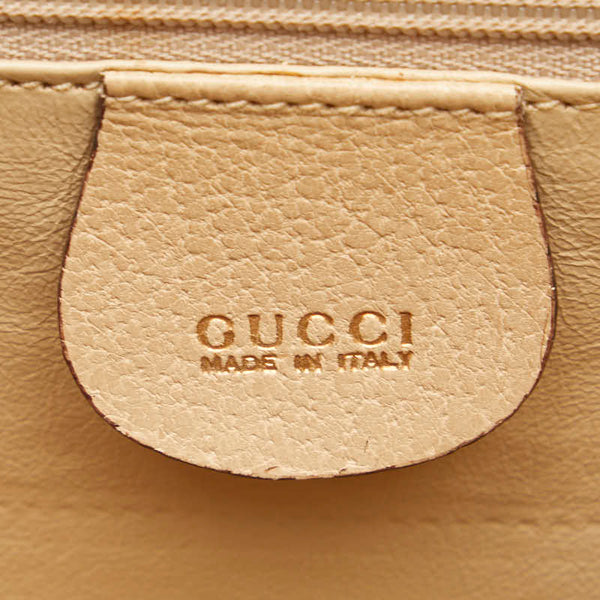 グッチ バンブー ハンドバッグ ショルダーバッグ 2WAY 000 29 0633 ベージュ レザー レディース GUCCI 【中古】