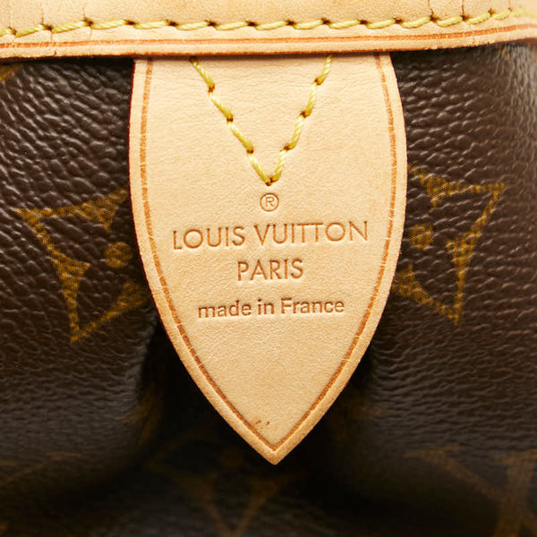 ルイ ヴィトン モノグラム モントルグイユPM ハンドバッグ M95565 ブラウン PVC レザー レディース LOUIS VUITTON 【中古】