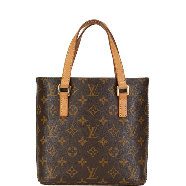 ルイ ヴィトン モノグラム ヴァヴァンPM  ハンドバッグ M51172 ブラウン PVC レザー レディース LOUIS VUITTON 【中古】