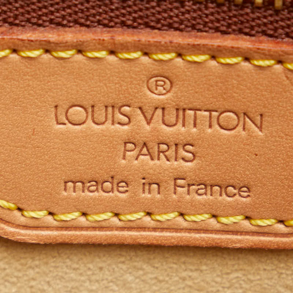 ルイ ヴィトン モノグラム ルーピングGM ショルダーバッグ ハンドバッグ M51145 ブラウン PVC レザー レディース LOUIS VUITTON 【中古】