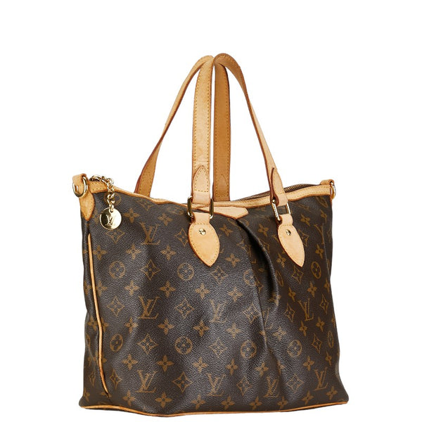 ルイ ヴィトン モノグラム　 パレルモPM ハンドバッグ ショルダーバッグ 2WAY M40145 ブラウン PVC レザー レディース LOUIS VUITTON 【中古】