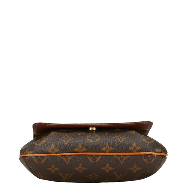 ルイ ヴィトン モノグラム ミュゼットサルサ ショート ショルダーバッグ M51258 ブラウン PVC レザー レディース LOUIS VUITTON 【中古】